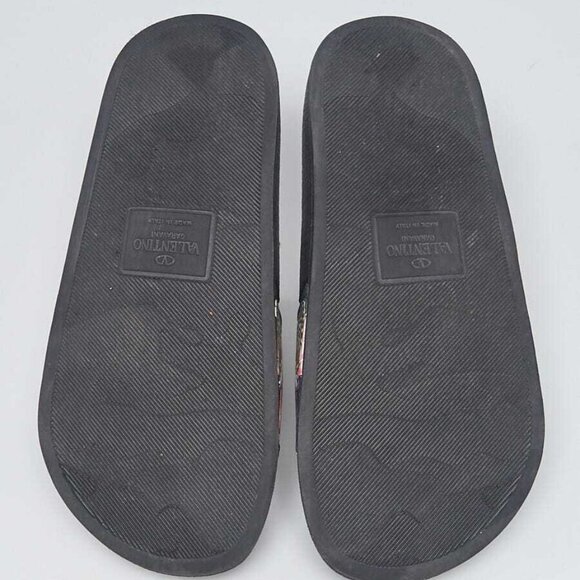 Valentino Multicolor Rubber Butterfly Slide Sandals Size 4.5/35 - Picture 2 of 5